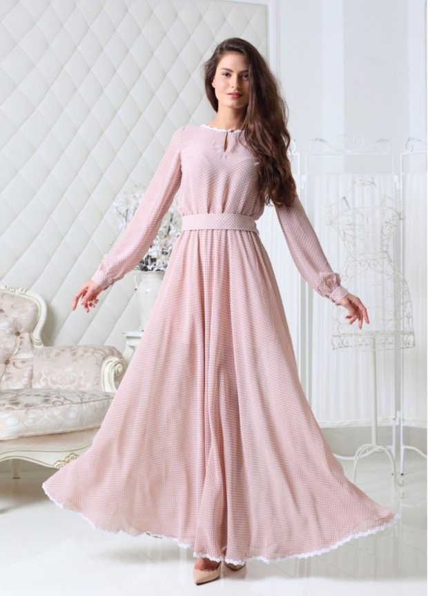 Розовое Платье Весна 2022